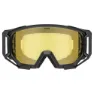 Uvex Athletic Cv Briller, Black matt, Colorvision Mirror Gold/CAT1