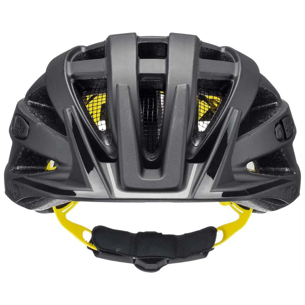 Uvex I-vo Cc Mips Mtb-hjelm, Titan / red mat Uvex I-vo Cc Mips Mtb-hjelm, Titan / red mat