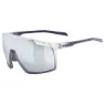 Uvex Mtm Perform Solbriller, Clear met purple, Supravision Mirror Silver/CAT3