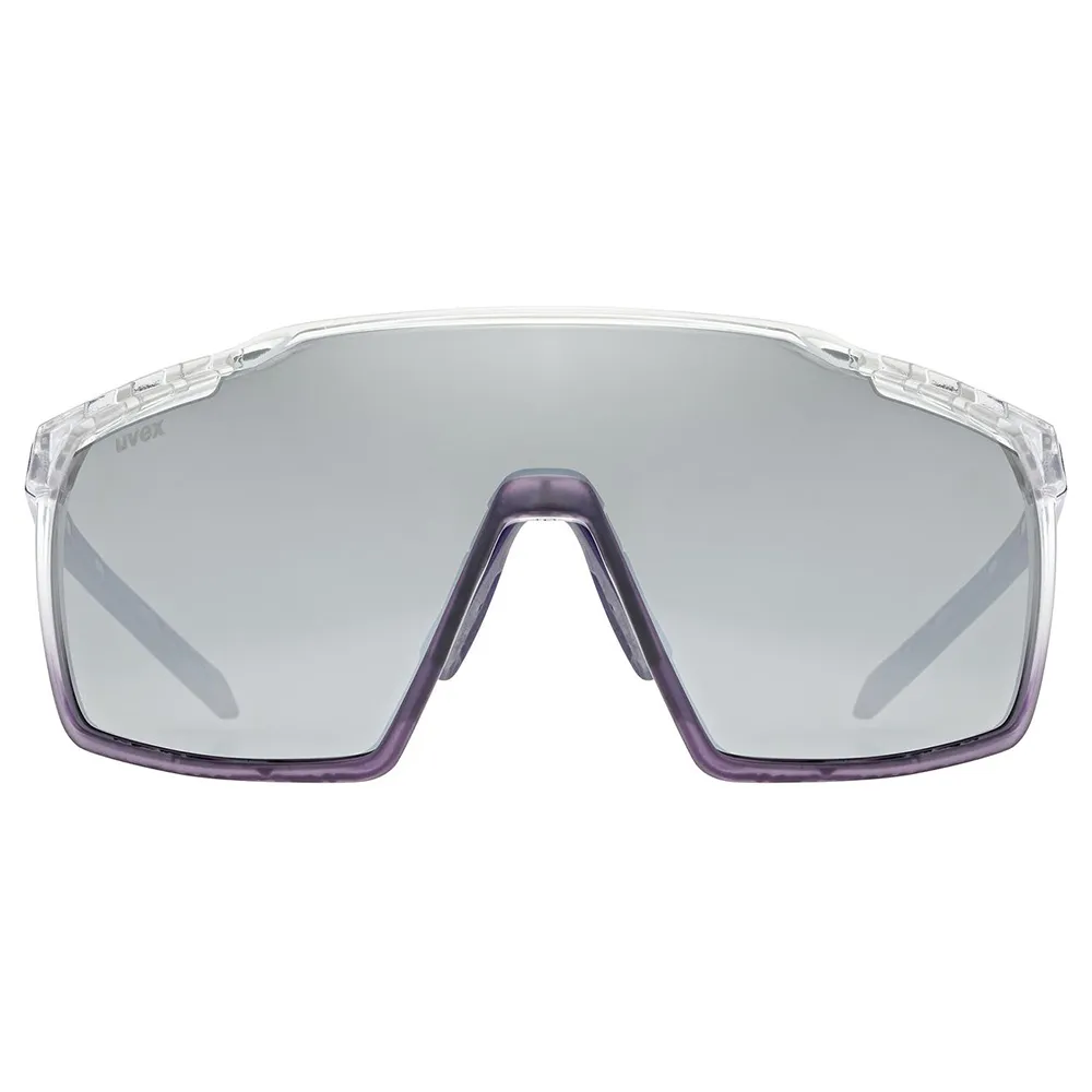 Uvex Mtm Perform Solbriller, Clear met purple, Supravision Mirror Silver/CAT3 Uvex Mtm Perform Solbriller, Clear met purple, Supravision Mirror Silver/CAT3