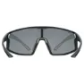 Uvex Skyryse Solbriller Refurbished, Black matt, Mirror Red/CAT3