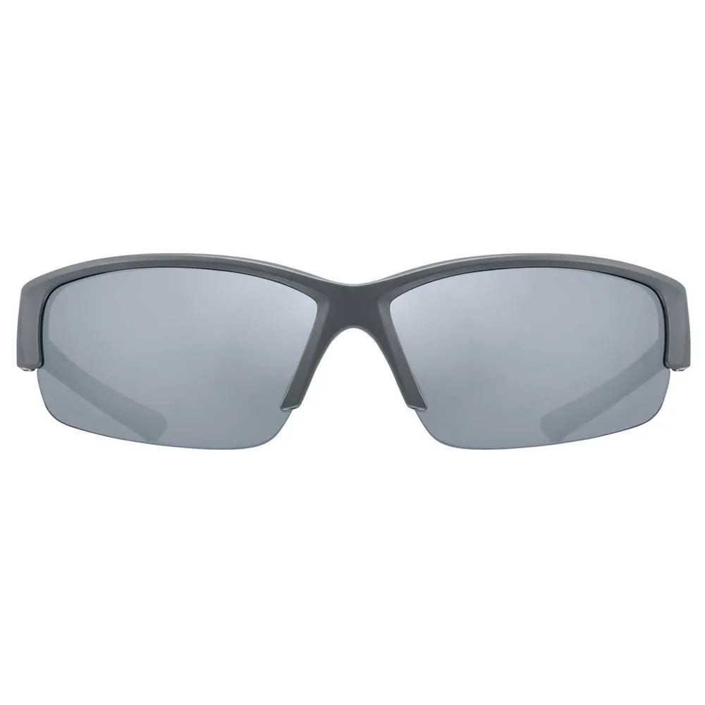 Uvex Sportstyle 215 Speilbriller, Grey matte, Litemirror Silver/CAT3
