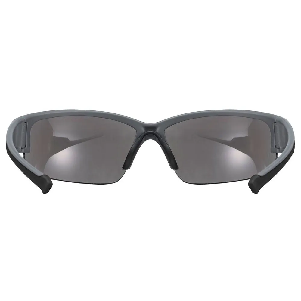 Uvex Sportstyle 215 Speilbriller, Grey matte, Litemirror Silver/CAT3