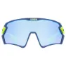 Uvex Sportstyle 231 2.0 Solbriller, Blue / yellow matt, Supravision Mirror Blue/CAT2