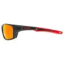 Uvex Sportstyle 232 Polarvision Speilvendte Polariserte Solbriller, Black matte / red, Mirror Red/CAT3