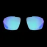 Uvex Sportstyle 233 Polariserte Solbriller, Black matt, Polavision Mirror Green/CAT3