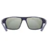 Uvex Sportstyle 233 Polavision Polariserte Solbriller, Deep space matt, Polavision Mirror Blue/CAT3