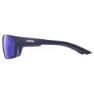 Uvex Sportstyle 233 Polavision Polariserte Solbriller, Deep space matt, Polavision Mirror Blue/CAT3
