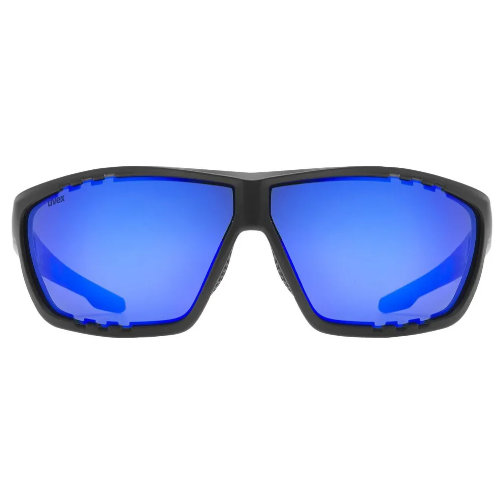 Uvex Sportstyle 706 Solbriller, Black matt, Mirror Blue/CAT3 Uvex Sportstyle 706 Solbriller, Black matt, Mirror Blue/CAT3