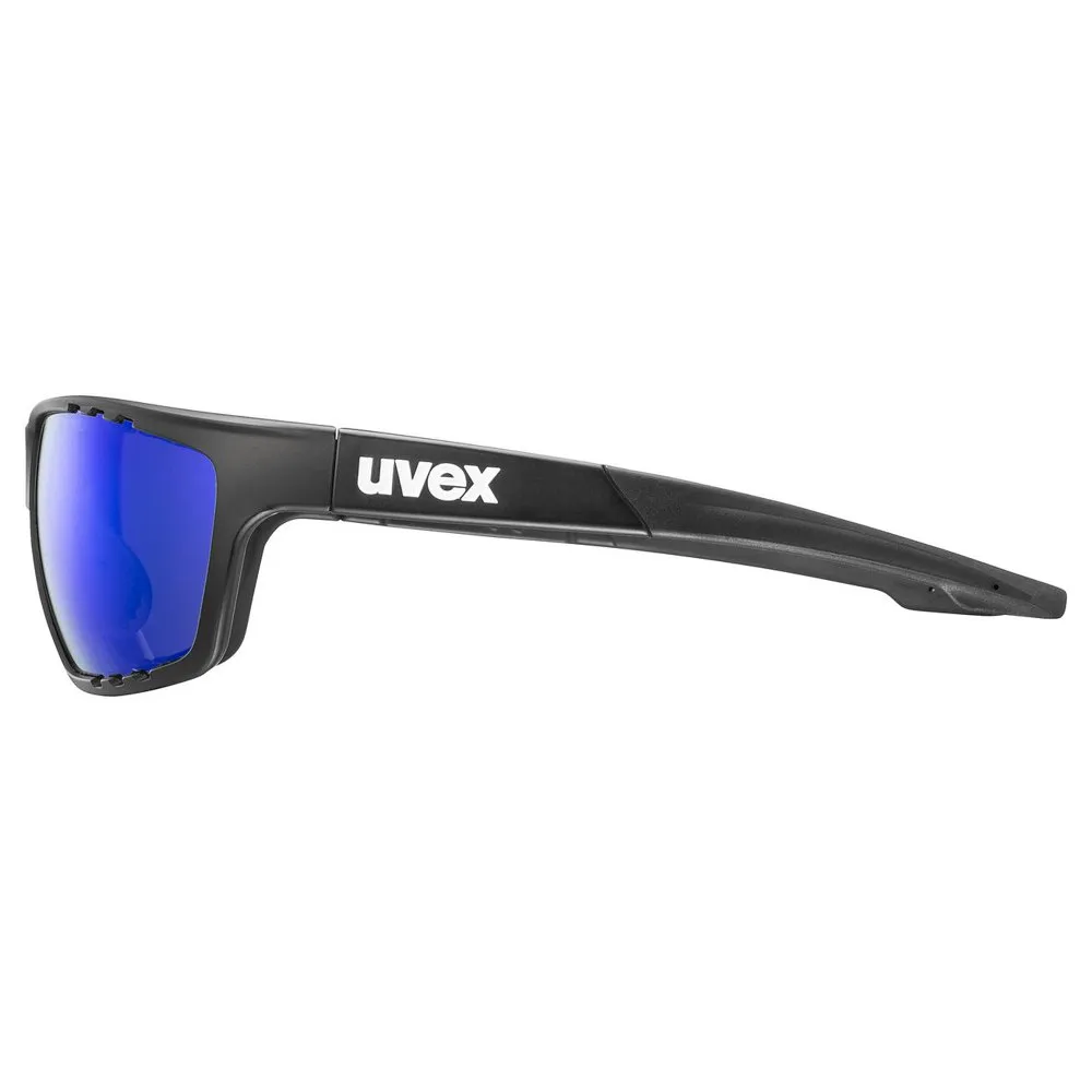 Uvex Sportstyle 706 Solbriller, Black matt, Mirror Blue/CAT3 Uvex Sportstyle 706 Solbriller, Black matt, Mirror Blue/CAT3