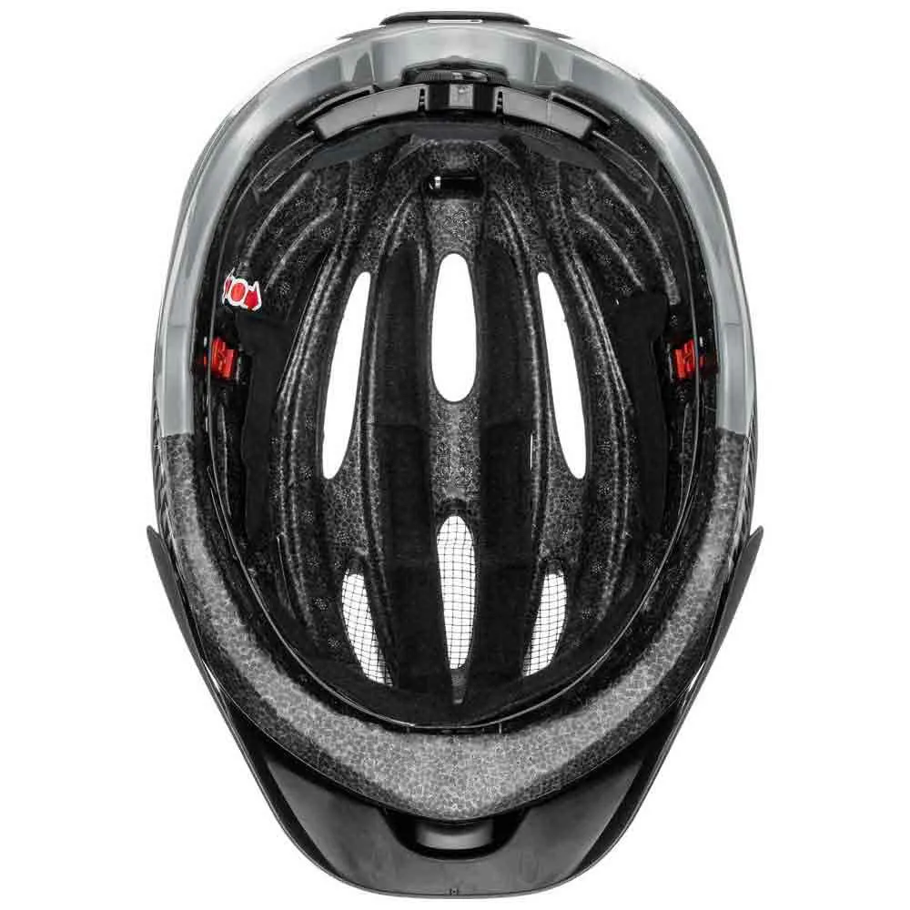 Uvex True Hjelm, Black / grey Uvex True Hjelm, Black / grey