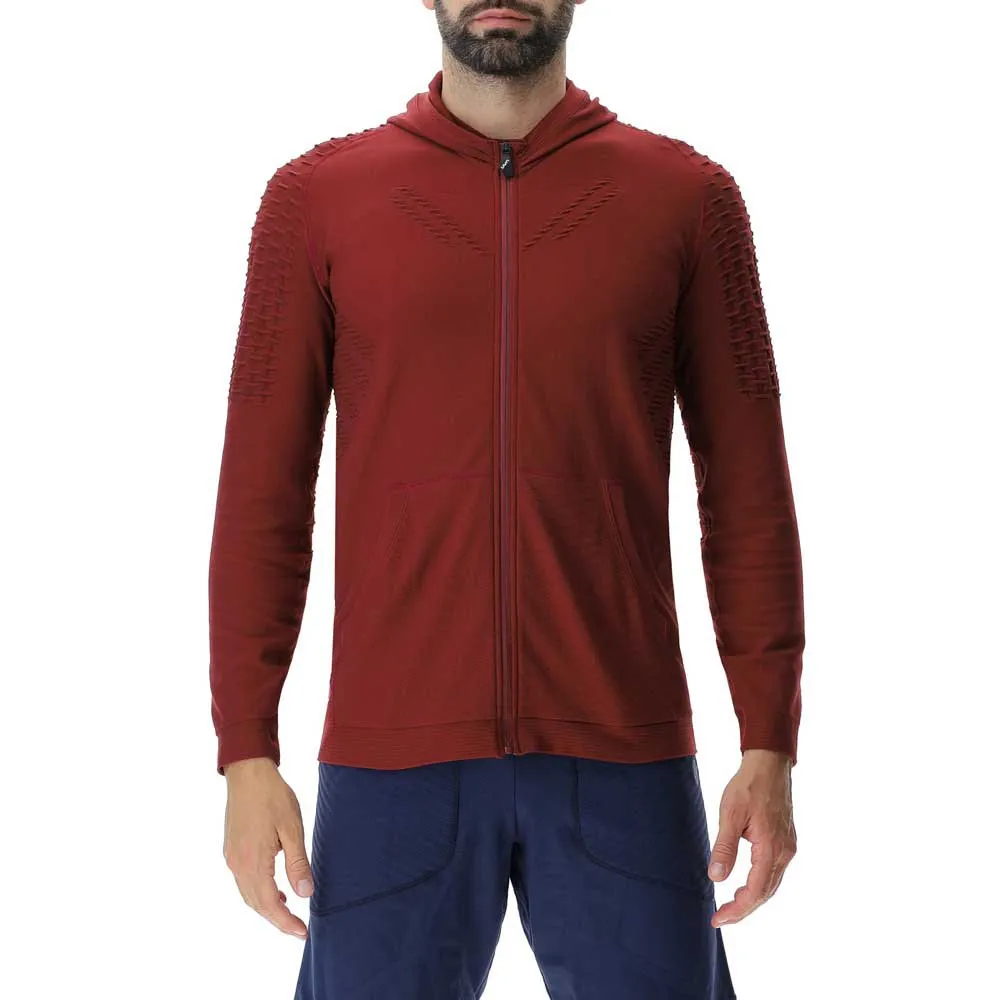 UYN Run Fit Full Zip Genser Med Hel Glidelås UYN Run Fit Full Zip Genser Med Hel Glidelås