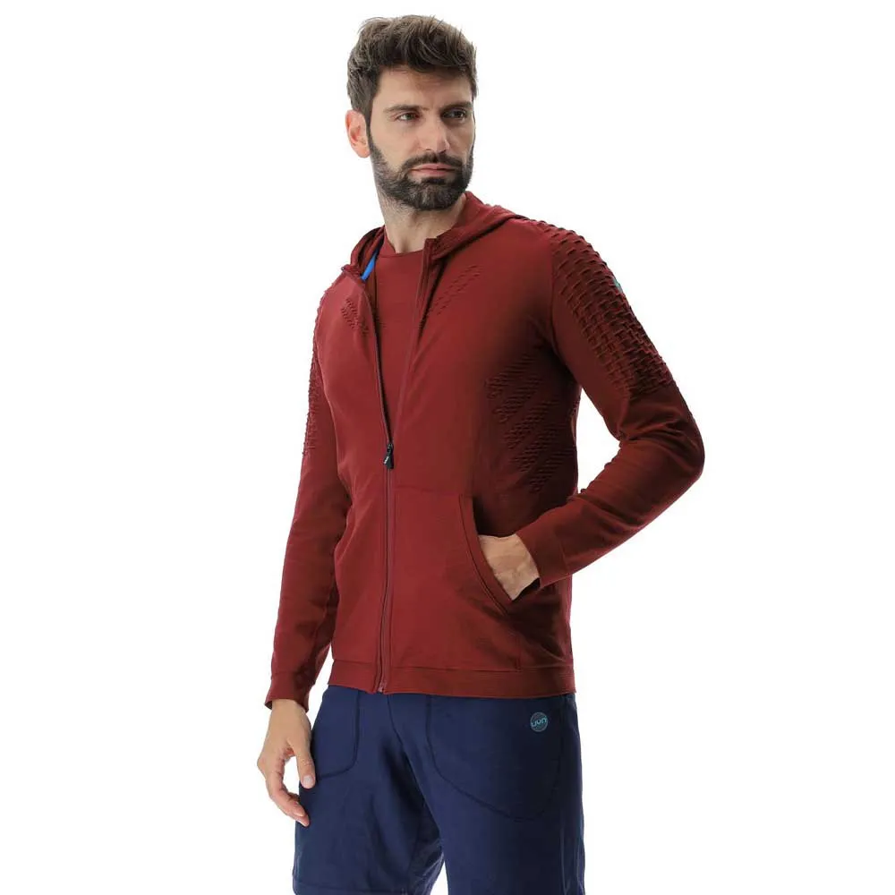UYN Run Fit Full Zip Genser Med Hel Glidelås UYN Run Fit Full Zip Genser Med Hel Glidelås