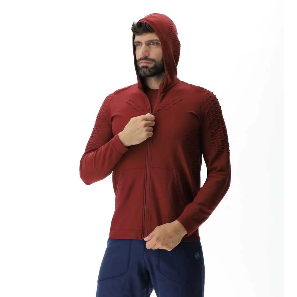 UYN Run Fit Full Zip Genser Med Hel Glidelås UYN Run Fit Full Zip Genser Med Hel Glidelås