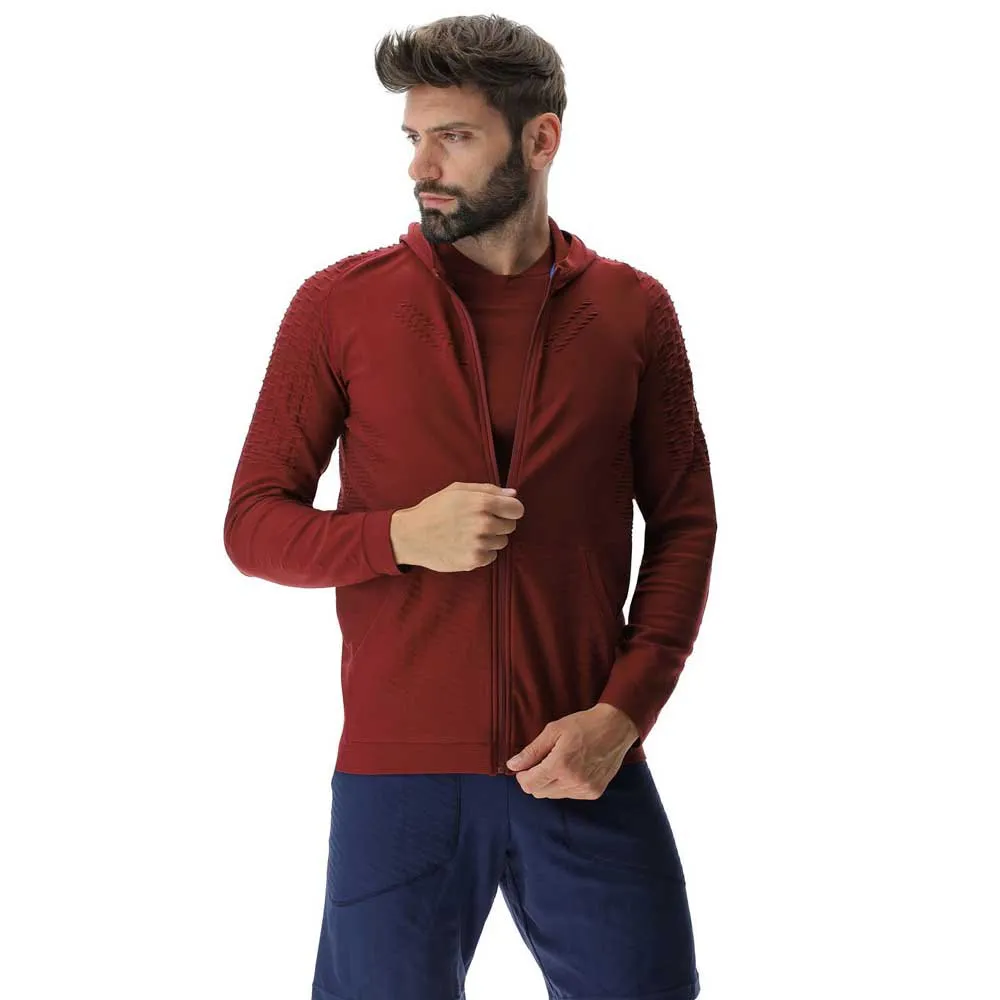 UYN Run Fit Full Zip Genser Med Hel Glidelås UYN Run Fit Full Zip Genser Med Hel Glidelås