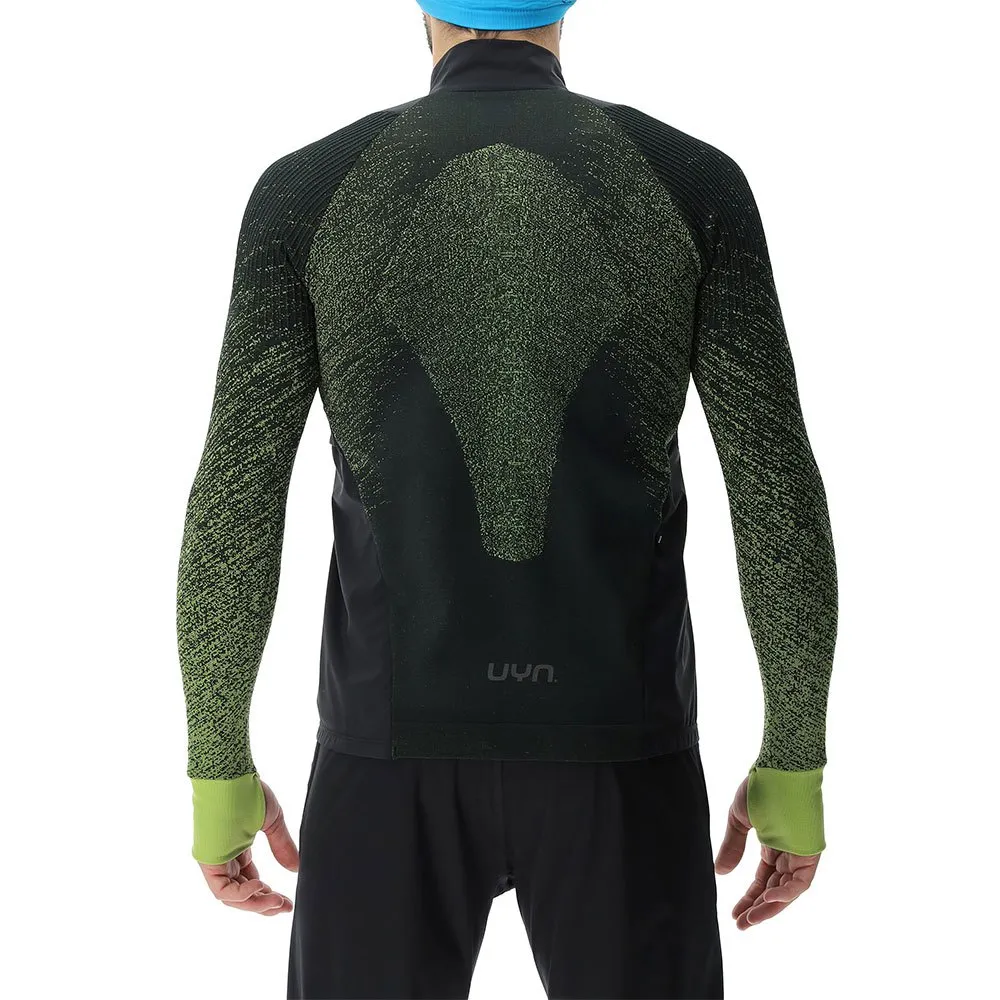 UYN Running Exceleration Windproof Zip Up Langarmet T-skjorte male UYN Running Exceleration Windproof Zip Up Langarmet T-skjorte male