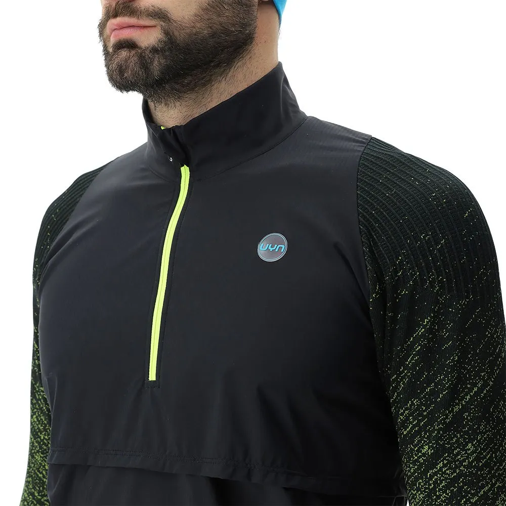 UYN Running Exceleration Windproof Zip Up Langarmet T-skjorte male UYN Running Exceleration Windproof Zip Up Langarmet T-skjorte male
