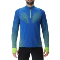 UYN Running Exceleration Zip Up Langarmet T-skjorte male