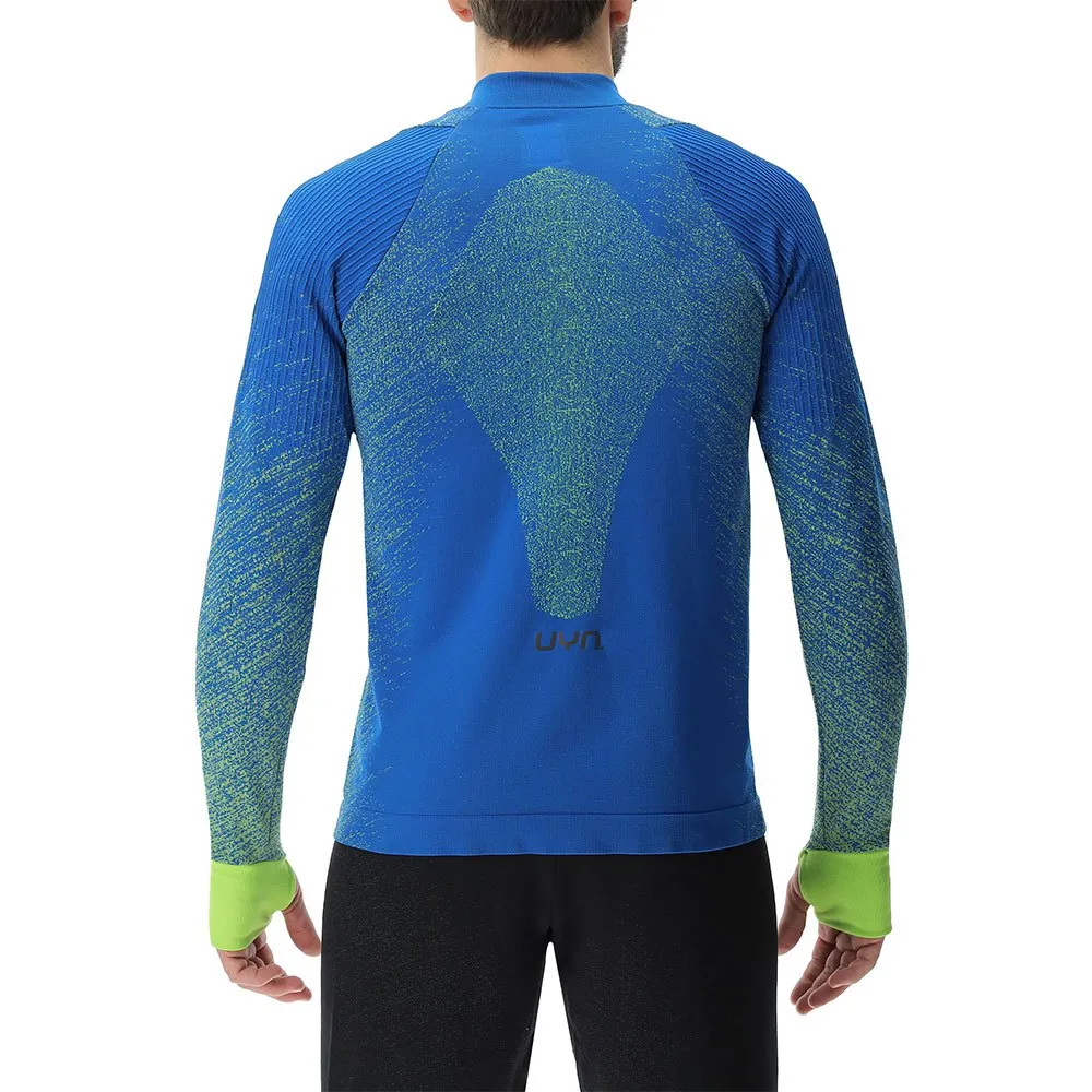 UYN Running Exceleration Zip Up Langarmet T-skjorte male UYN Running Exceleration Zip Up Langarmet T-skjorte male