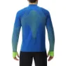 UYN Running Exceleration Zip Up Langarmet T-skjorte male