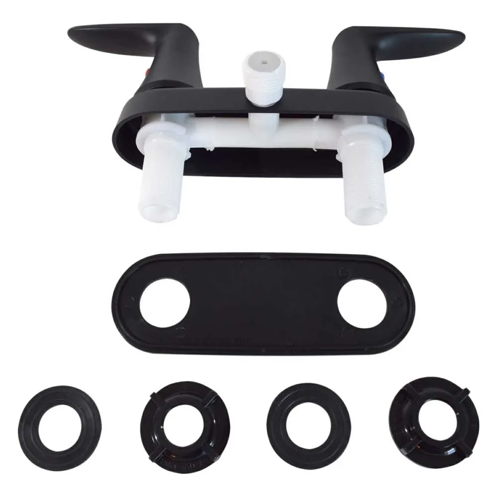 Valterra Catalina Lever Dusjhode, Matte black, One Size