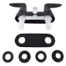 Valterra Catalina Lever Dusjhode, Matte black, One Size