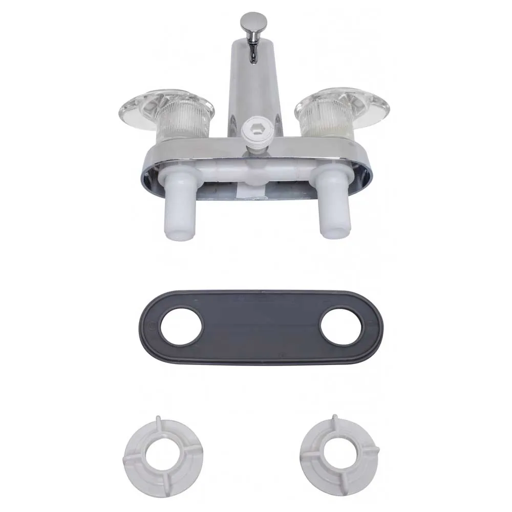 Valterra Catalina Tub Diverter Vannkran, Clear / chrome, One Size