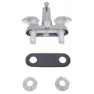 Valterra Catalina Tub Diverter Vannkran, Clear / chrome, One Size