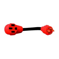 Valterra Dogbone Style 30a 4 Prong Male-30a Rv Female Strømadapter Valterra Dogbone Style 30a 4 Prong Male-30a Rv Female Strømadapter