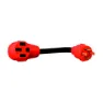 Valterra Dogbone Style 30a 4 Prong Male-30a Rv Female Strømadapter, Black / red, One Size
