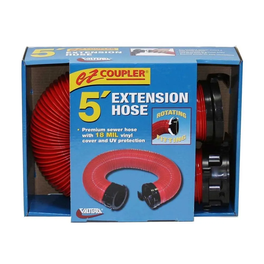 Valterra Ez Coupler Bayonet Forlengelsesslange 1.52 M, Red / black, One Size