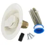 Valterra Forsenket Vanninntak, Colonial white, 12.7mm