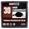 Valterra Hannstrømkabel 7.62 M, Black, 30A