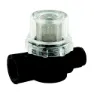 Valterra Hydromax Ferskvannspumpe Inline Filter, Black, 1/2-14 MNPT x 1/2-14 FNPT