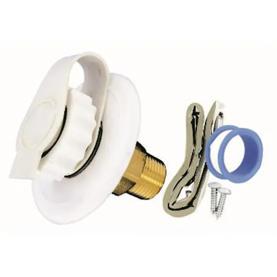 Valterra Messing Mpt Tilbakeslagsventil For Vanninnløp Med Flushmontering, White / brass, One Size Valterra Messing Mpt Tilbakeslagsventil For Vanninnløp Med Flushmontering, White / brass, One Size