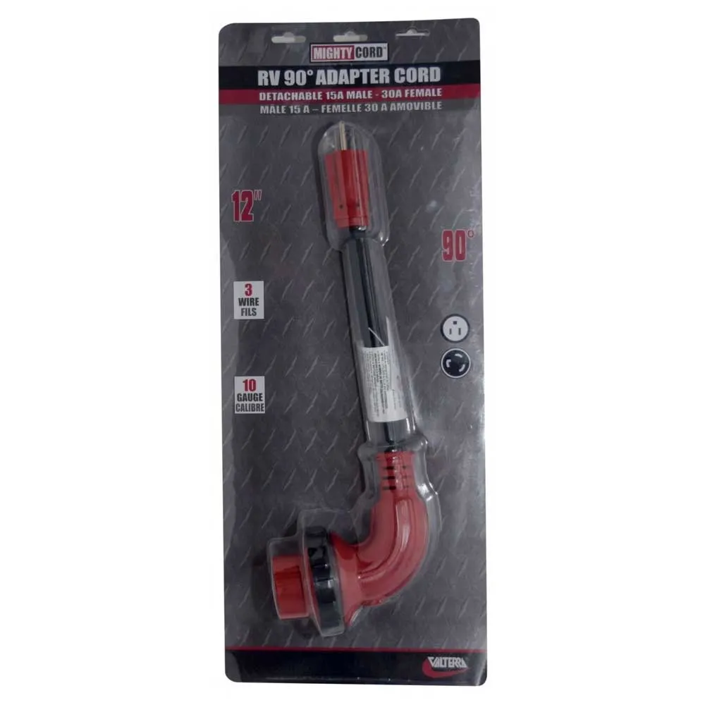 Valterra Mighty Cord 90° Strømadapter Valterra Mighty Cord 90° Strømadapter