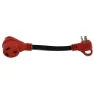 Valterra Mighty Cord Dogbone Standard Strømadapter 30.48 Cm, Black / red, Mann 15A/Kvinne 30A