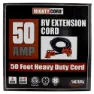 Valterra Mighty Cord Elektrisk Skjøteledning 15.24 M 50a, Black / red, One Size