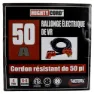 Valterra Mighty Cord Elektrisk Skjøteledning 15.24 M 50a, Black / red, One Size