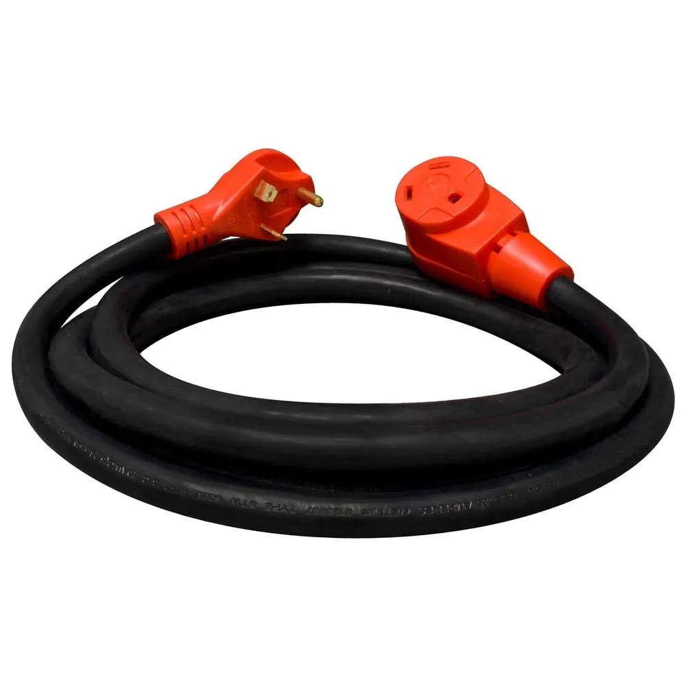 Valterra Mighty Cord Elektrisk Skjøteledning 3.04 M 30a, Black / red, One Size Valterra Mighty Cord Elektrisk Skjøteledning 3.04 M 30a, Black / red, One Size