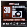 Valterra Mighty Cord Elektrisk Skjøteledning 3.04 M 30a, Black / red, One Size