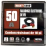 Valterra Mighty Cord Elektrisk Skjøteledning 3.04 M 50a, Black / red, One Size