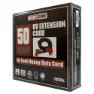 Valterra Mighty Cord Elektrisk Skjøteledning 3.04 M 50a, Black / red, One Size
