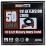 Valterra Mighty Cord Elektrisk Skjøteledning 3.04 M 50a, Black / red, One Size