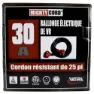 Valterra Mighty Cord Elektrisk Skjøteledning 7.62 M 30a, Black / red, One Size