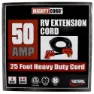 Valterra Mighty Cord Elektrisk Skjøteledning 7.62 M 50a, Black / red, One Size