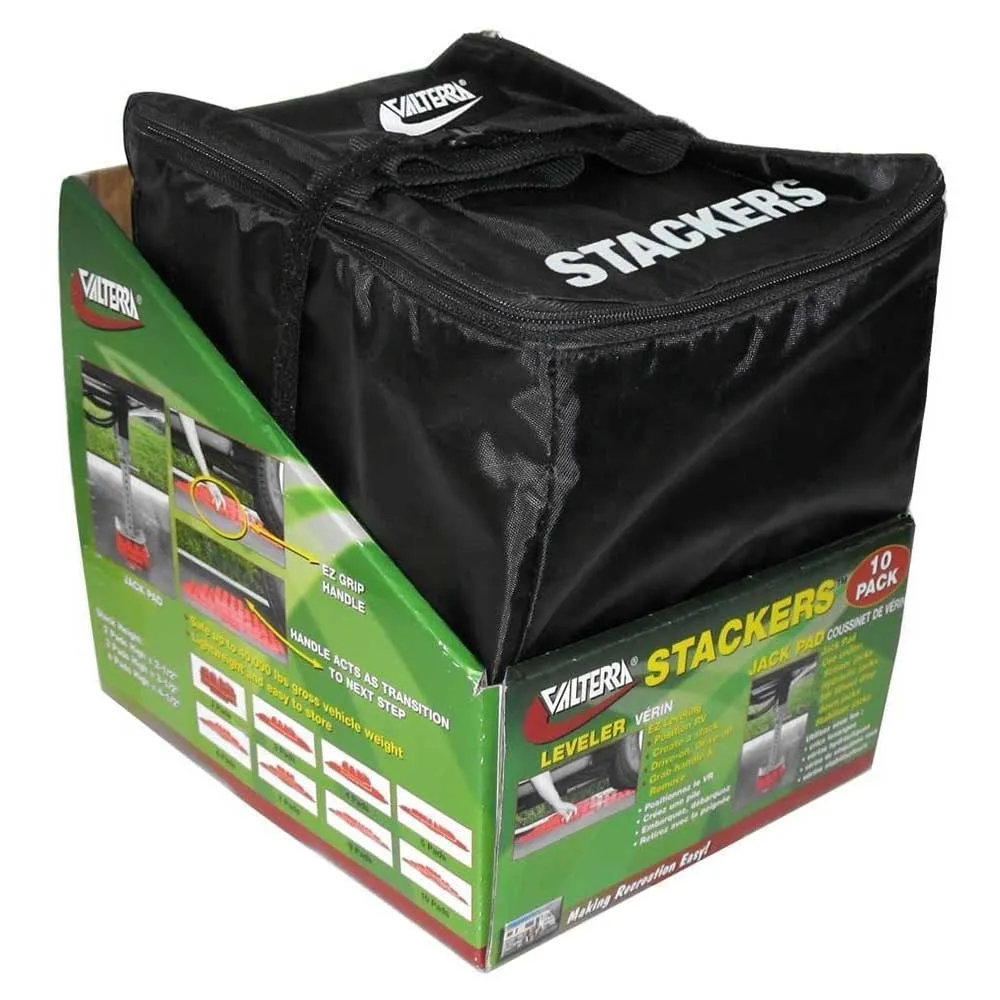 Valterra Stableavretter Med Pose 10 Enheter, Red, One Size