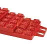 Valterra Stableavretter Med Pose 10 Enheter, Red, One Size