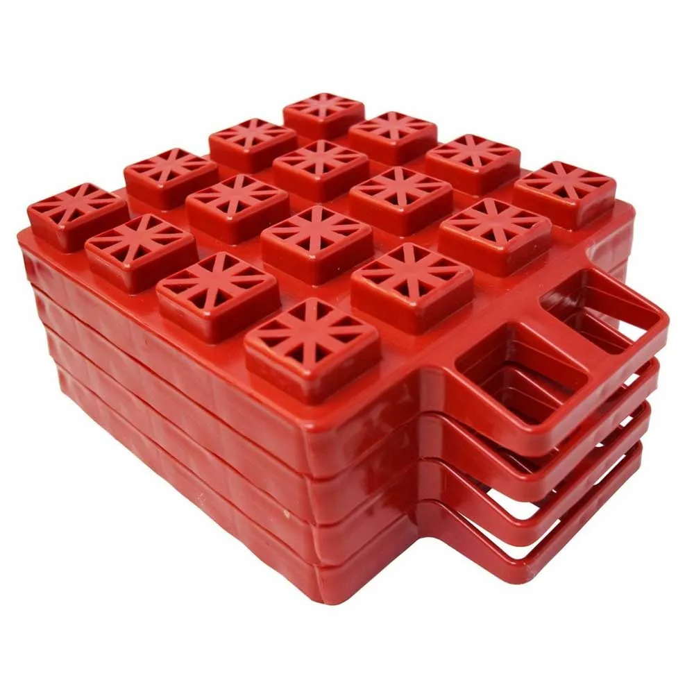 Valterra Stablernivåer 4 Enheter, Red, One Size