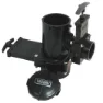 Valterra T18 San Tee Dobbel Ventil, Black, 76.2 x 76.2 x 38.1mm